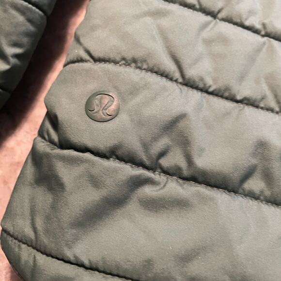 Lululemon Switch Please Shacket 4 Green Reversible Lightweight Puffer jacket - Picture 7 of 13
